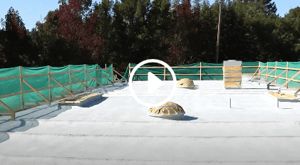 Commercial Foam Roof Installation